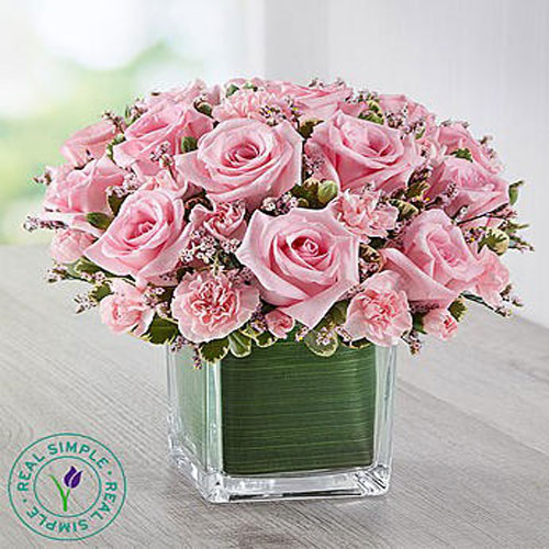 Cubical Pink Roses