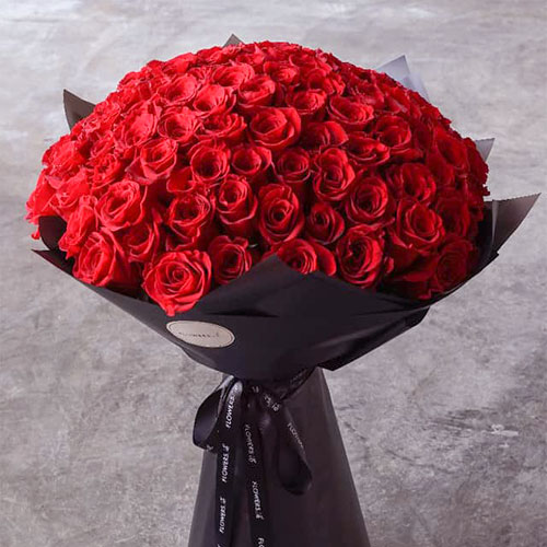 200 Roses Red Bouquet