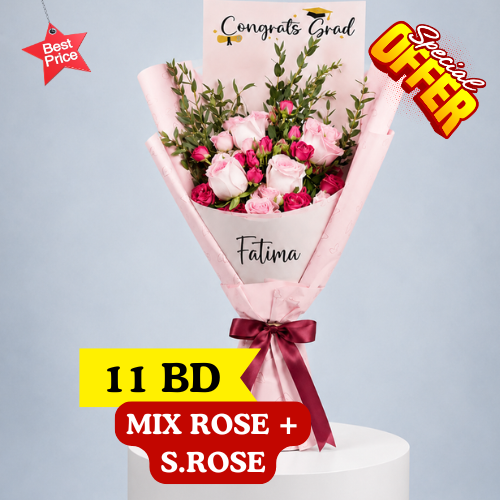 Mix Rose & S.Rose bouquet 