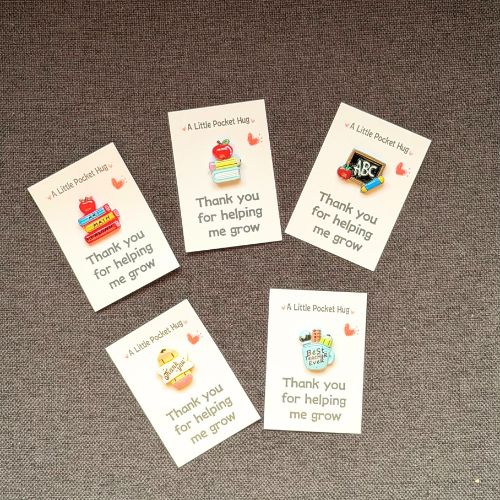 Teacher Set Of Cards With Key Chain