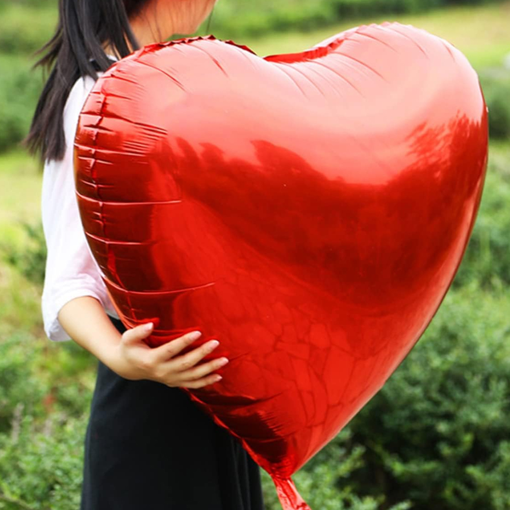 Giant heart balloon