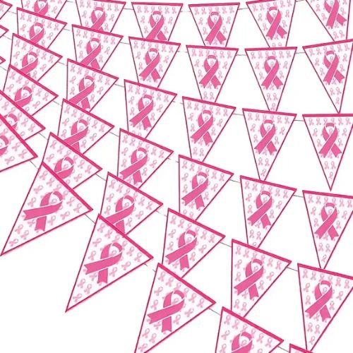 Breast Cancer awareness hanging banner