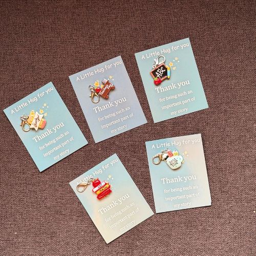 Teacher Card with Teacher Key Chain