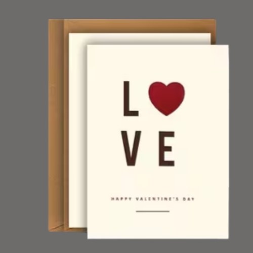 LOVE – Minimal Valentine Card