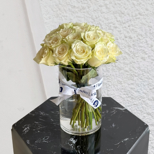 White rose bunch