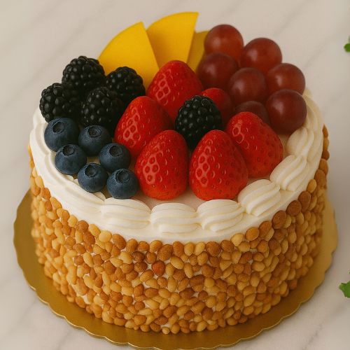 Deluxe Fruit & Nut Cake (1 KG)