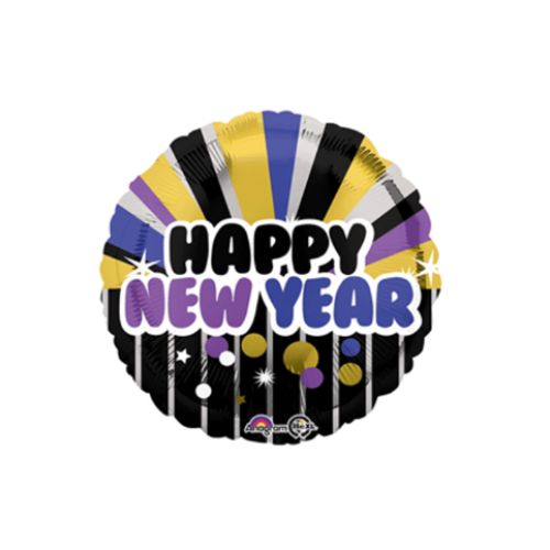 new year foil balloon 4