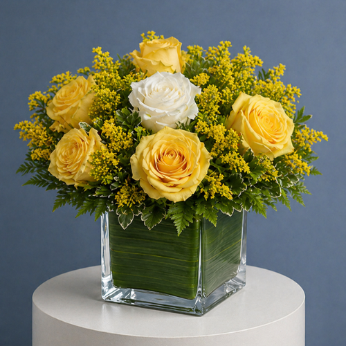 Elegant sunshine rose