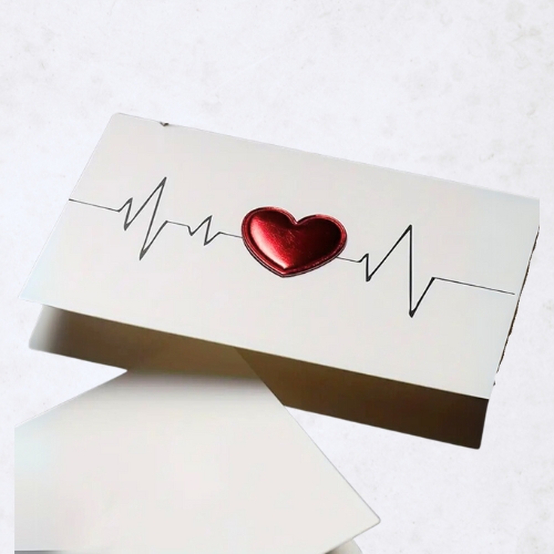 3D Heart card