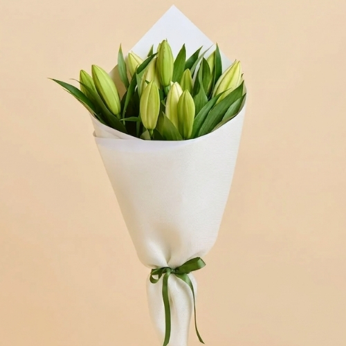 5 Lillies Bouquet