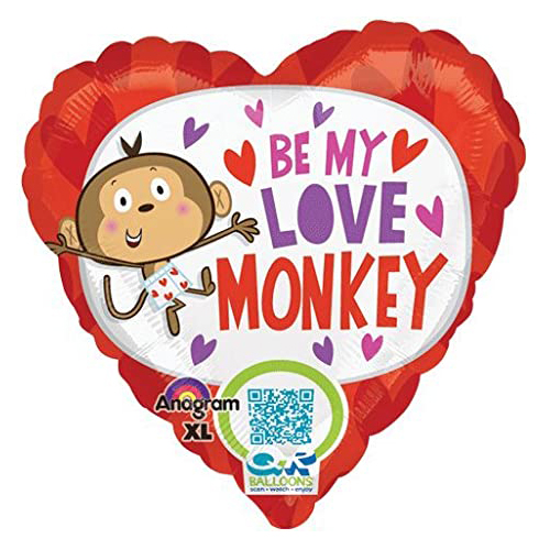 Love monkey balloon