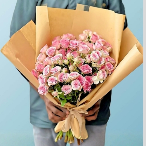 Spray rose Pink offer bouquet 