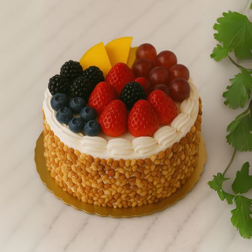 Deluxe Fruit & Nut Cake (1 KG)