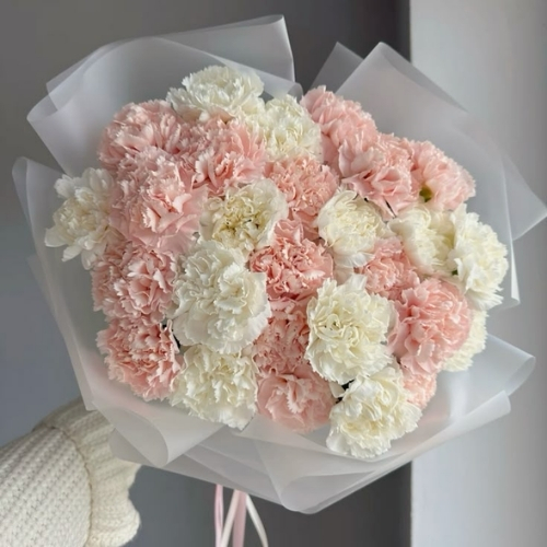 10 mix carnation bouquet