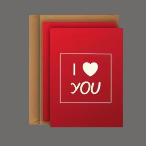 I Love You – Classic Red