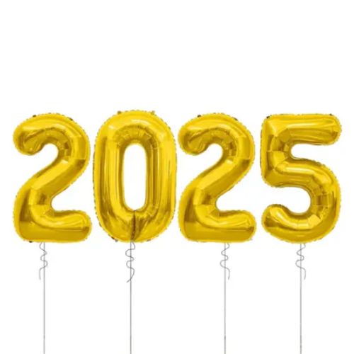 Gold 2025 numbers New year