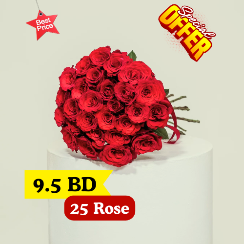 Red Roses 25 
