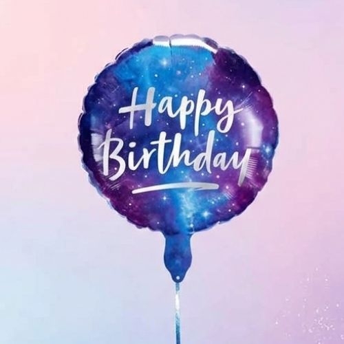 Stars Foil Birthday Balloon