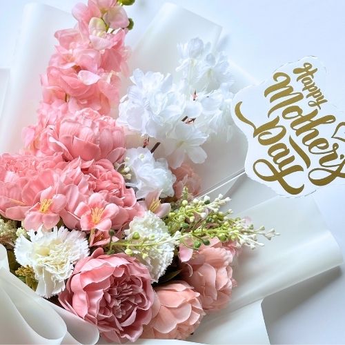 Blush Mother’s Day Hand Bouquet